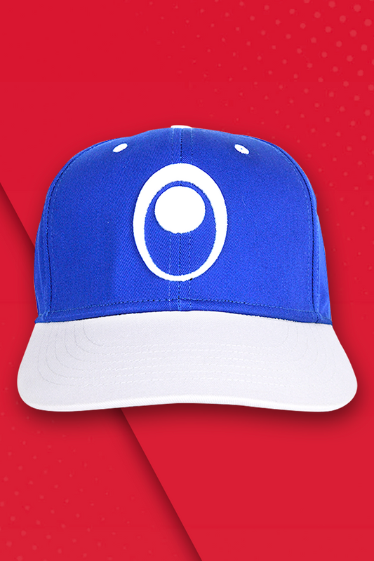 Image shows Mass Effect Blue Suns Hat facing front. Pay tribute to your crew with this Mass Effect Blue Suns Hat. The classic baseball cap design features a 3D embroidered Blue Suns logo on the front panels and the words “BLUE SUNS” embroidered at the back in white. The mix of blue and white colors creates an eye-catching appeal, elevated by the contrasting eyelets and bill. The adjustable snapback ensures a perfect fit for adults of all sizes.