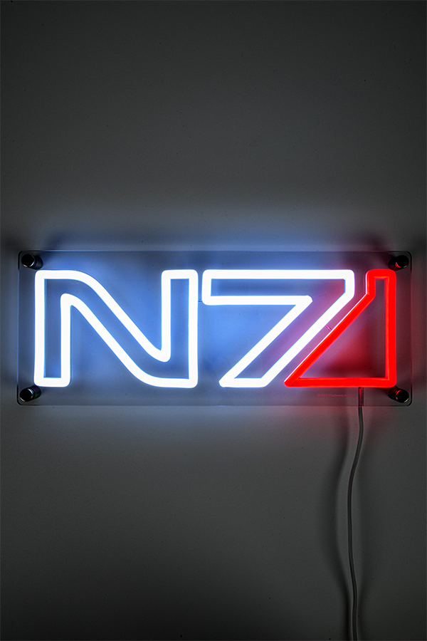 Mass Effect Neon N7 soft LED wall art – Official BioWare Gear Store