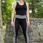  Image shows Dragon Age Inquisitor Leggings worn by female model facing front. You’ve closed the Breach, led Skyhold, slayed High Dragons, destroyed darkspawn, and banished demons—it’s time to relax a little and get comfortable. Stretch those warrior legs and lounge around at home with this comfy pair of leggings. Its soft, breathable, and stretchy fabric makes it a great choice for wearing at home while also being a companion when you want to get active.