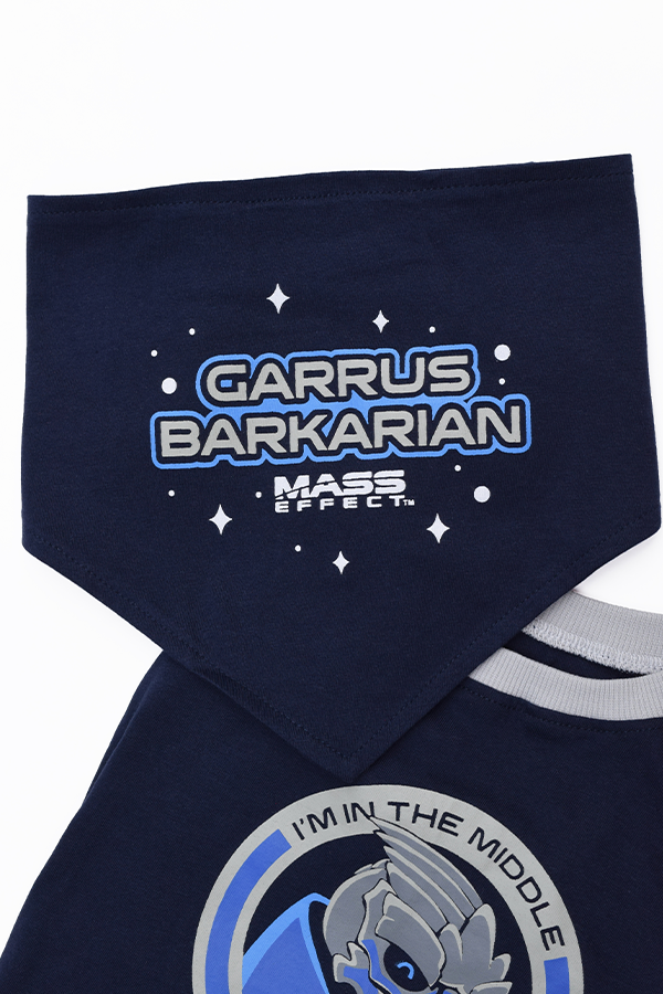 Mass Effect Garrus Barkarian Dog Tee and Bandana Set – Official BioWare  Gear Store