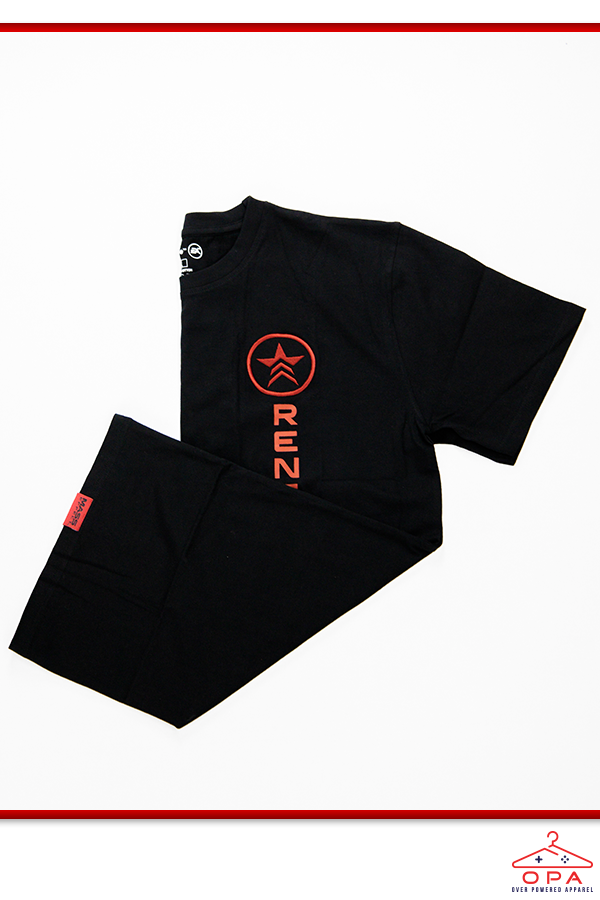 Image shows Mass Effect True Renegade OPA Tee folded with the left sleeve showing out. Many sarcastic and joking remarks are assigned Renegade points. Renegade or Intimidate dialogue choices (colored red in dialogue trees) generally lead to people disliking and even fearing Shepard, and occasionally "encourage" people to tell or give more than they otherwise would. Like with Paragon/Charm options,