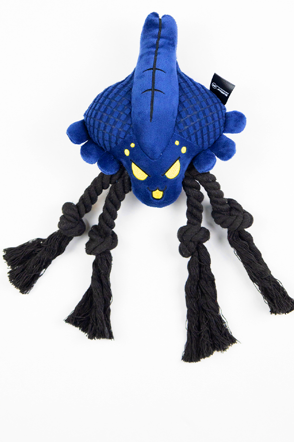 Image shows Mass Effect Pet Chew Toy laid flat facing front. The Reapers are the original creators of the Citadel and the mass relay network. These massive constructs exist so that any intelligent life in the galaxy would eventually discover them and base their technology upon them – all part of a scheme to harvest the galaxy’s sentient life in a repeating cycle of purges that has continued relentlessly over countless millennia.