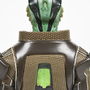 Image shows Thane Krios Statue facing back. Thane is a deeply spiritual man who prays for success in his missions. Thane asks for forgiveness after each kill, even going as far as to ignore those in his immediate vicinity until he is finished doing so. Thane is a possible romantic interest for a female Shepard.