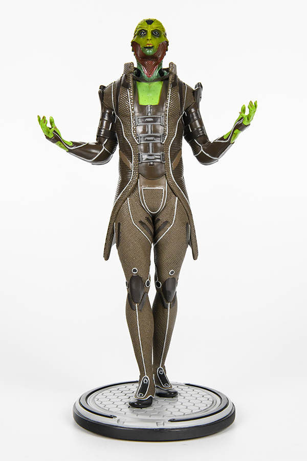 Image shows Thane Krios Statue standing up facing front. Product is only 2,000 worldwide and is individually-numbered with a certificate of authenticity included.